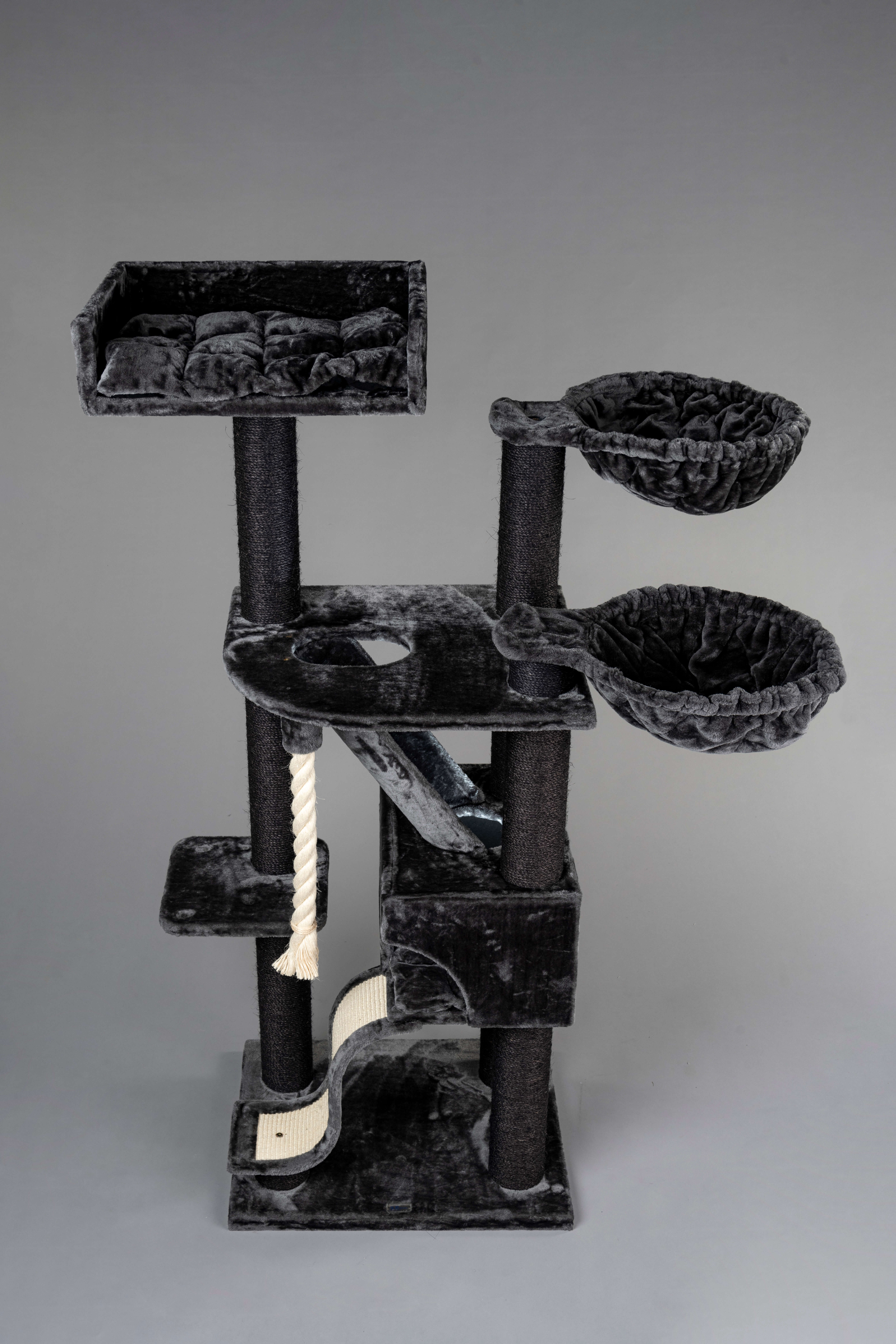 RHRQuality &aacute;rbol rascador Kilimandjaro gris para gatos, , large Imagen numero 3