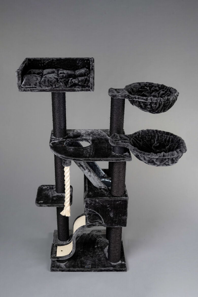 RHRQuality árbol rascador Kilimandjaro gris para gatos thumbnail