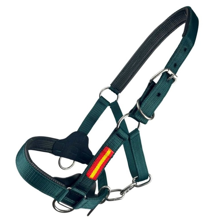 Cabezada Cuadra Nylon España, Equipamiento para caballo, en varios colores y tallas