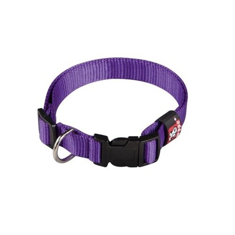 Arppe collar de nylon púrpura para perros, , large image number null