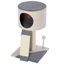 Rascador en torre con bola PawHut para gatos color Gris, , large indicador imagen numero 4