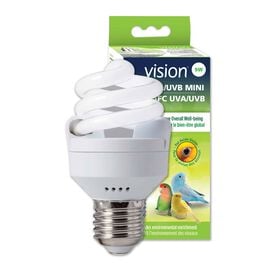 Hari Vision Lámparas compactas fluorescente UVA/UVB Mini para pájaros