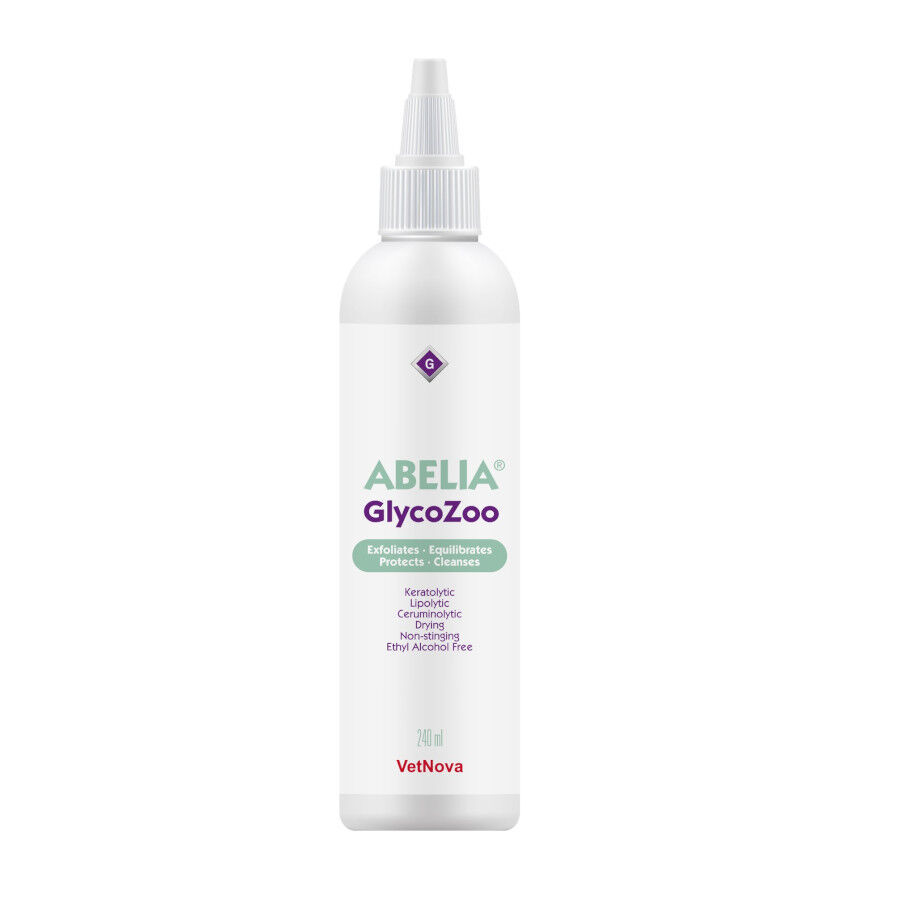 VetNova ABELIA GlycoZoo soluci&oacute;n &oacute;tica para perros y gatos, , large Imagen numero 1
