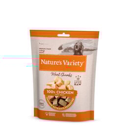 Nature's Variety Meat Chunks Pollo Liofilizado para perros