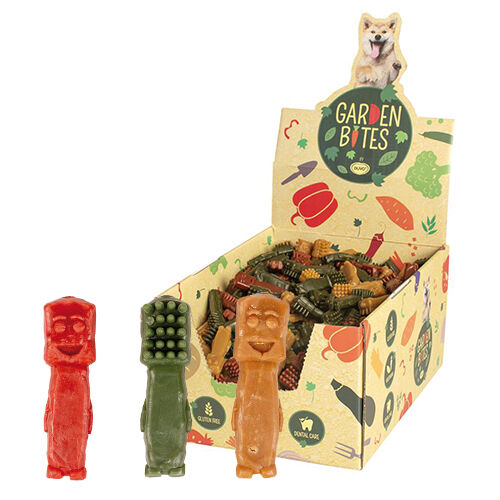 DUVO GARDEN BITES VEGGIE TOBY TOOTHBRUSH (BLISTER T-S 5 CM 500 GR ( 50 UNI )), , large Imagen numero 2