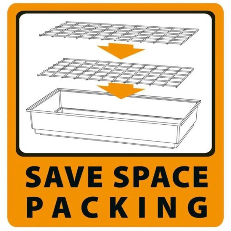 Jaula para conejos color Gris thumbnail