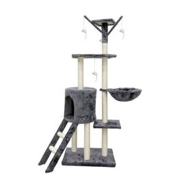 Cstore jipsy árbol con 3 plataformas gris para gatos