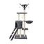 Cstore jipsy árbol con 3 plataformas gris para gatos, , large indicador imagen numero 1
