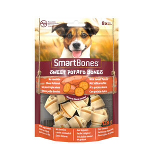 SmartBones Huesitos de Boniato Mini para perros