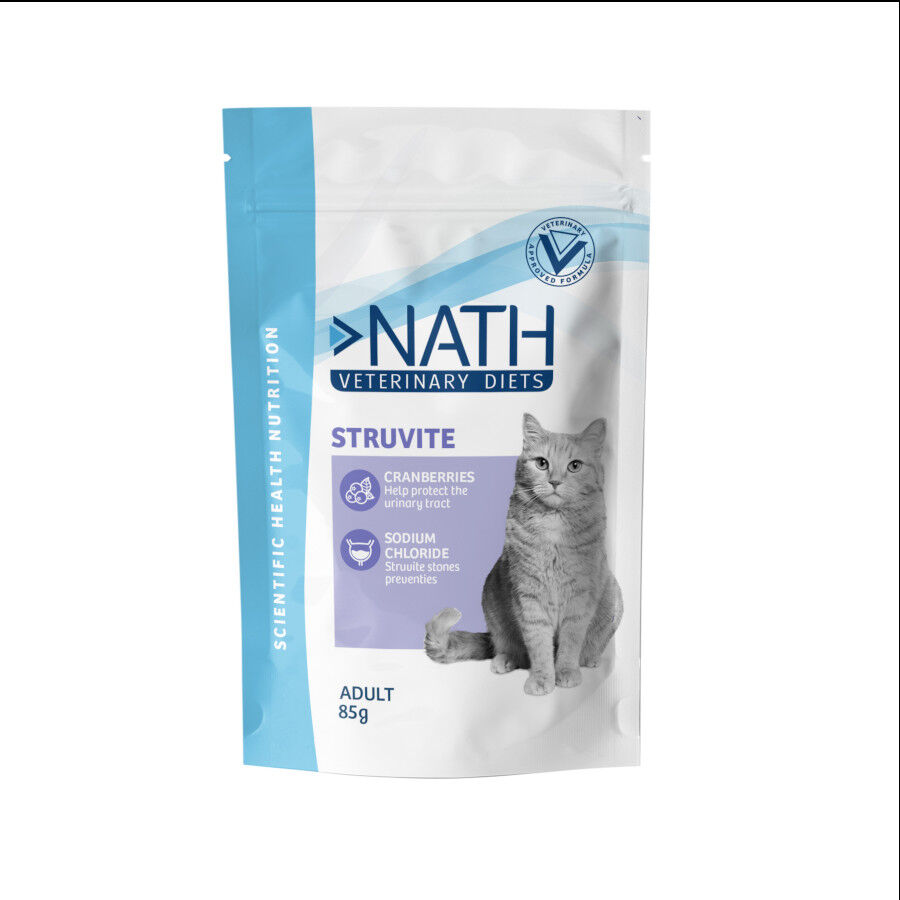 85 g Nath Veterinary Diets Adult Struvite Sobre para gatos, , large Imagen numero 1