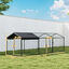 PawHut Gallinero para Exterior Negro, , large indicador imagen numero 3
