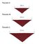Bandana de cuadros rojos y negros para perros color Rojo, , large indicador imagen numero 6