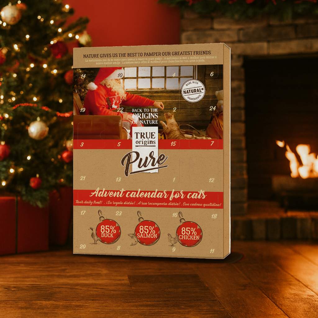 100 g True Origins Pure Calendario Adviento para gatos, , large Imagen numero 2