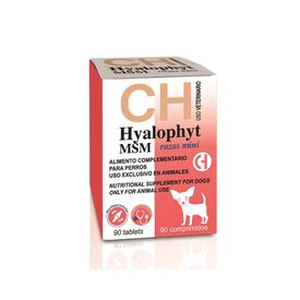 Hyaloral MSM razas mini 90 comprimidos suplemento condroprotector para perros Chemical Ibérica