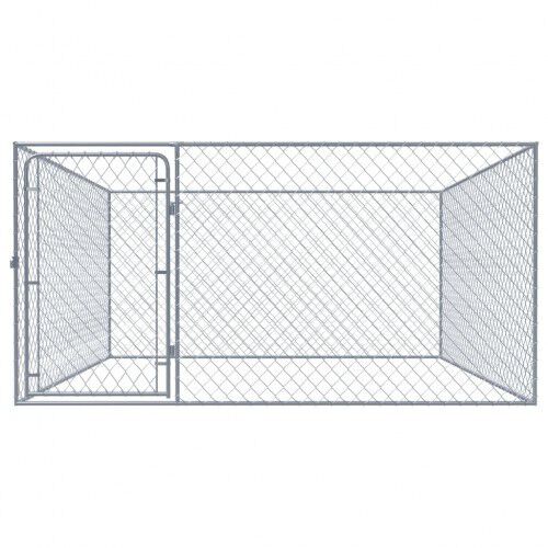 Perrera con laterales de alambre color Plateado, , large Imagen numero 4