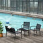 Outsunny Muebles de Jardín Negro, , large indicador imagen numero 2