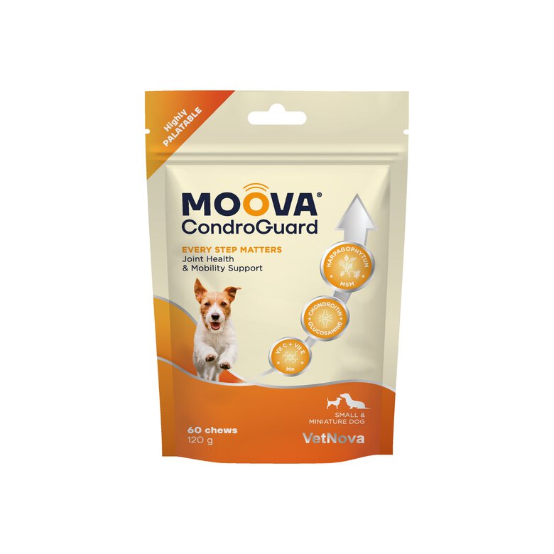 MOOVA® CondroGuard Small & Miniature dogs 60 chews, , large image number null