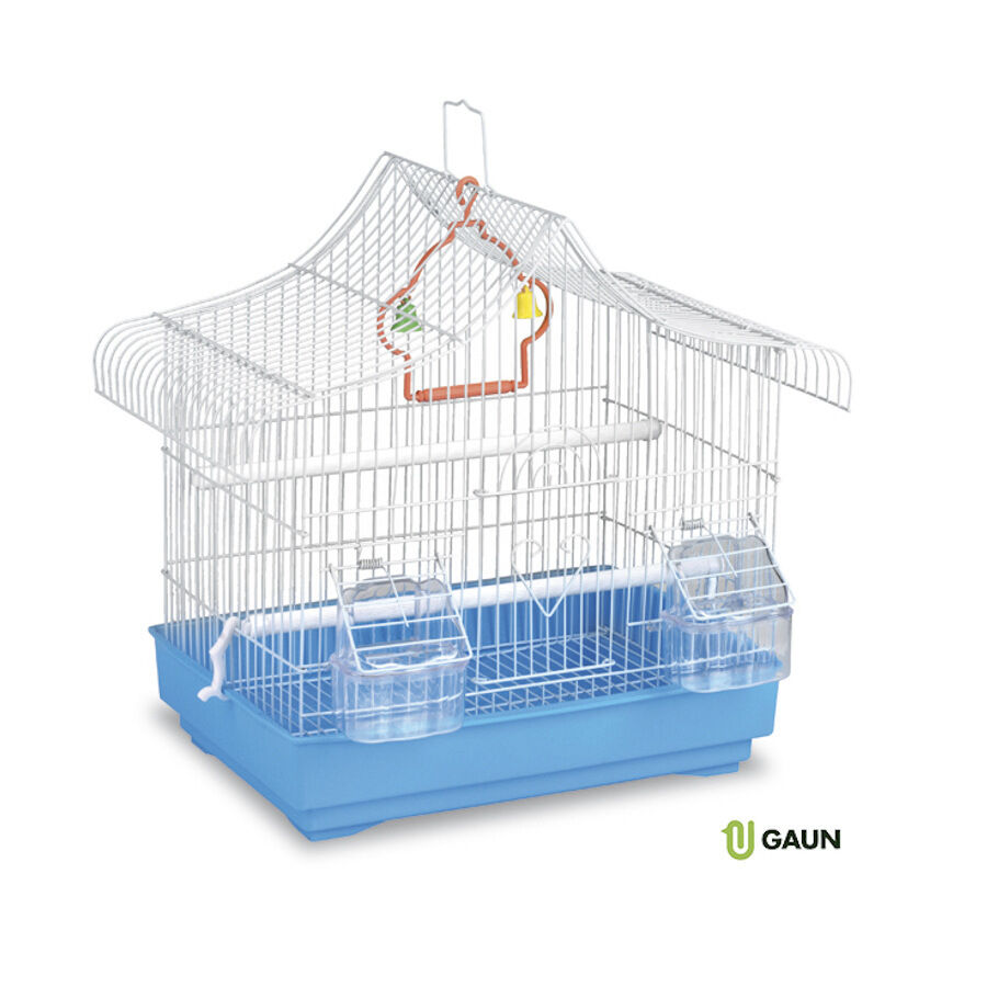 TK Pet Jaula azul con techo para canario malinois, , large Imagen numero 1