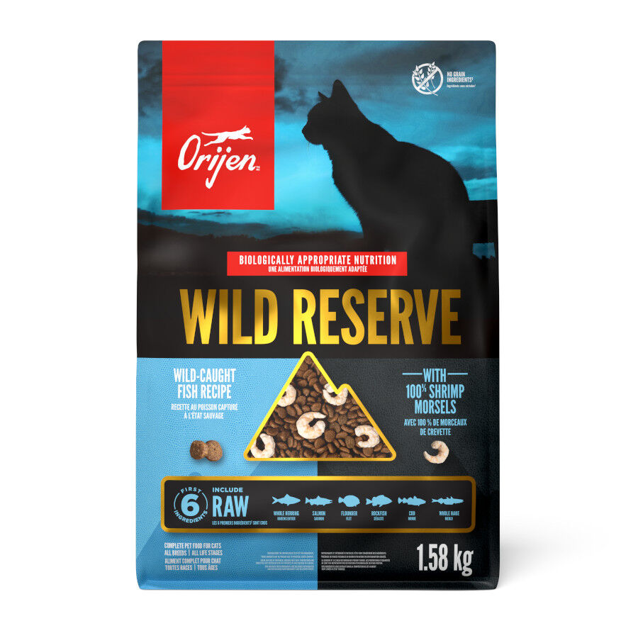 Orijen Wild Reserve Pescado y Gambas pienso para gatos, , large Imagen numero 1