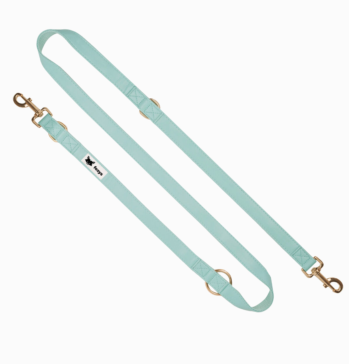 Foxys CityFox Kit Collar y Correa Aqua para perros thumbnail