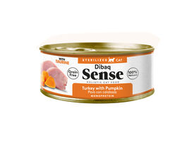 Dibaq Sense Cat Esterilizado Pavo con Calabaza para gatos