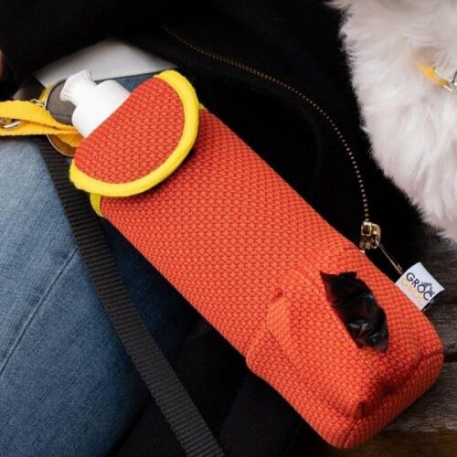 Funda para botellas y distribuidor de bolsas color Naranja, , large Imagen numero 2