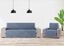 Vipalia Protector Cubre Sofá 1 Plaza / Relax Color Azul Modelo Brisa, , large indicador imagen numero 4