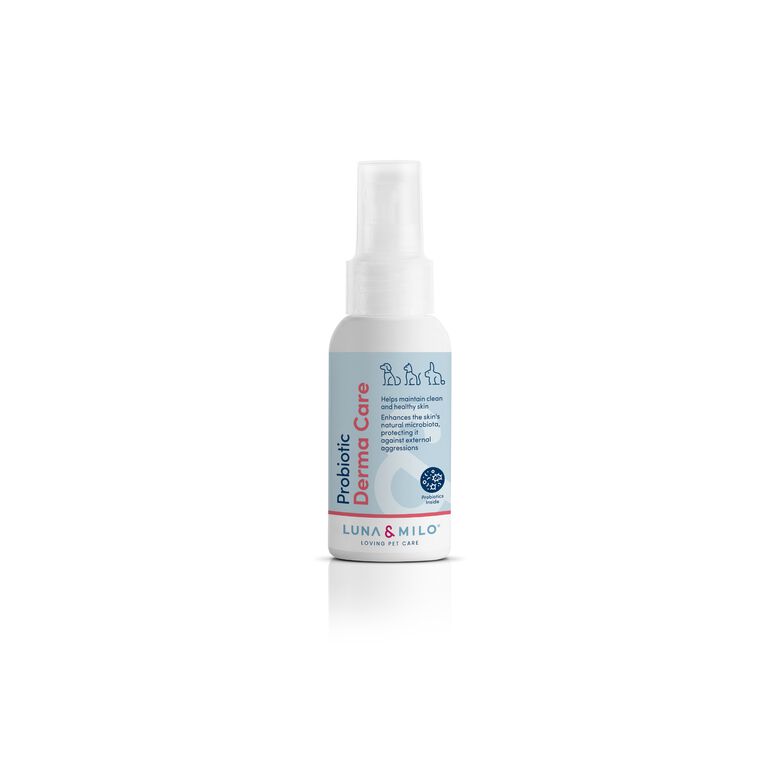 Luna&amp;Milo Spray Probiótico Derma Care Para Mascotas 100 Ml
