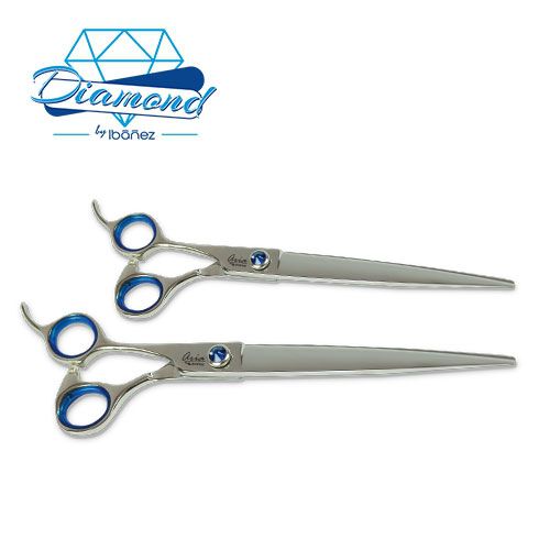 Ibañez Aria tijera de zurdos profesional para perros y gatos