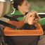 Asiento elevado de coche para perros color Negro y Naranja, , large indicador imagen numero 4