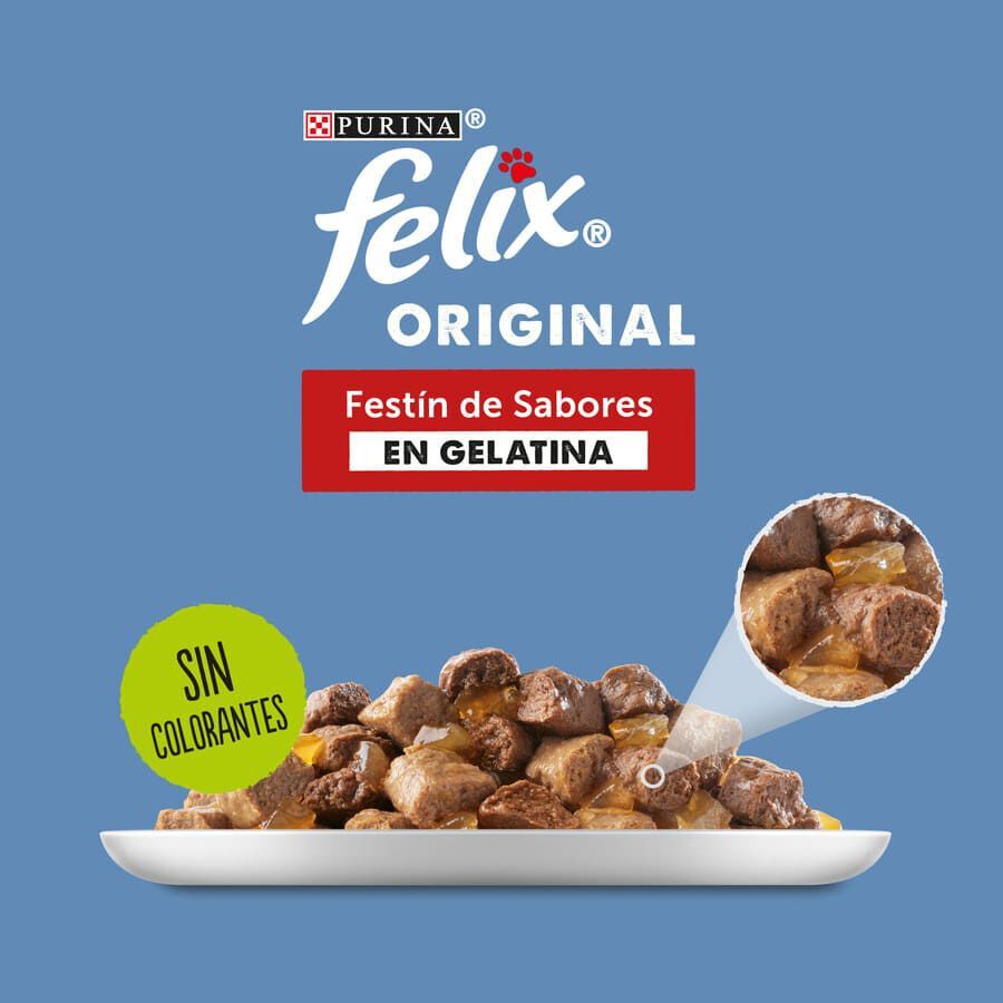Felix Sensations Selección de Carnes sobres en gelatina - Multipack thumbnail