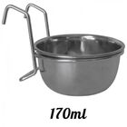 Tyrol Comedero y Bebedero de Acero Inoxidable para roedores, , large image number null