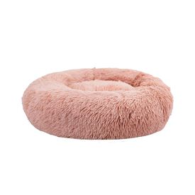 YAGU DESCANSO CUNA DONUT ANTIESTRES ROSA (T-3  85 x 85 x 17 CM)