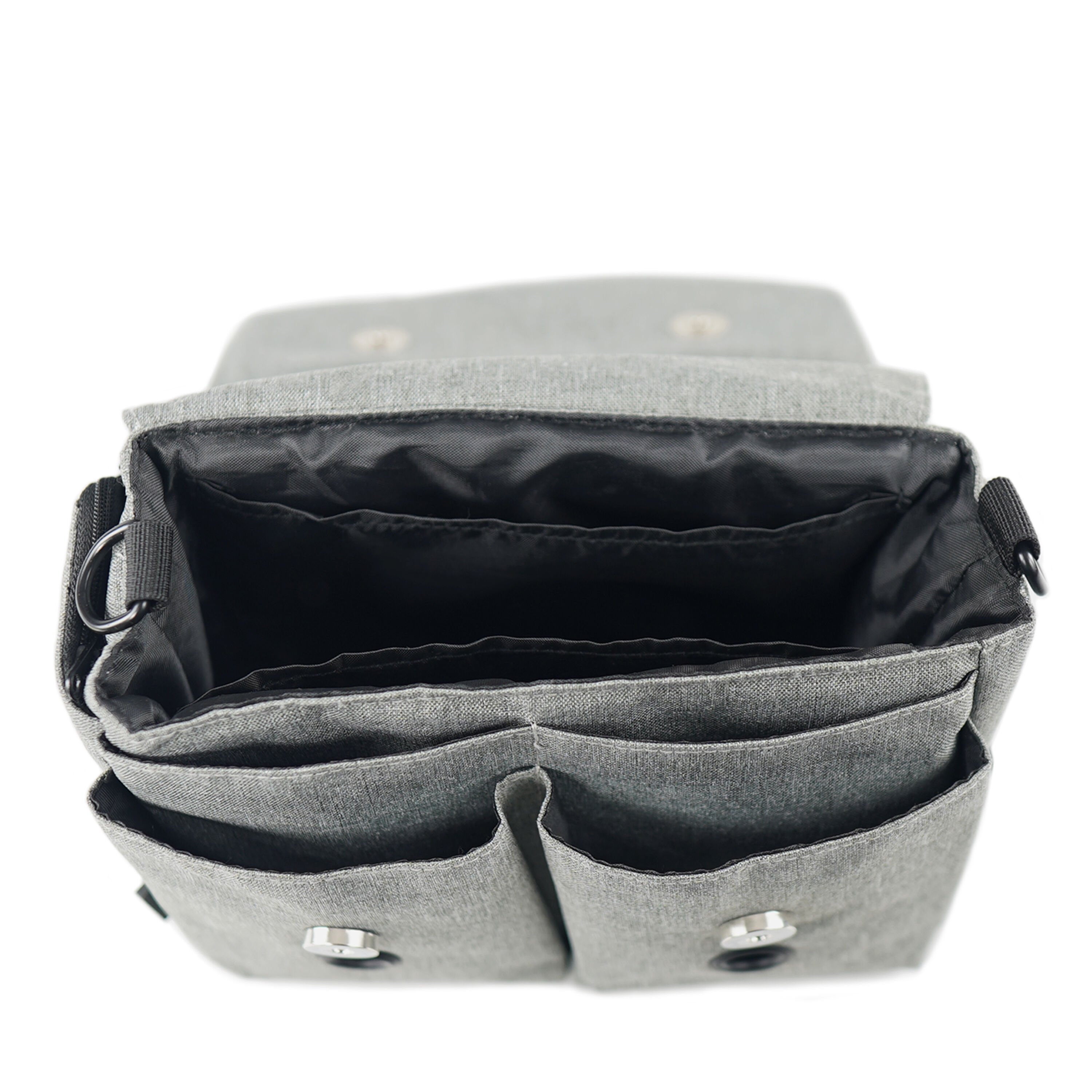 SixWalker bolsa Multifuncional gris de paseo + 2 bolsas de chuches para perros thumbnail