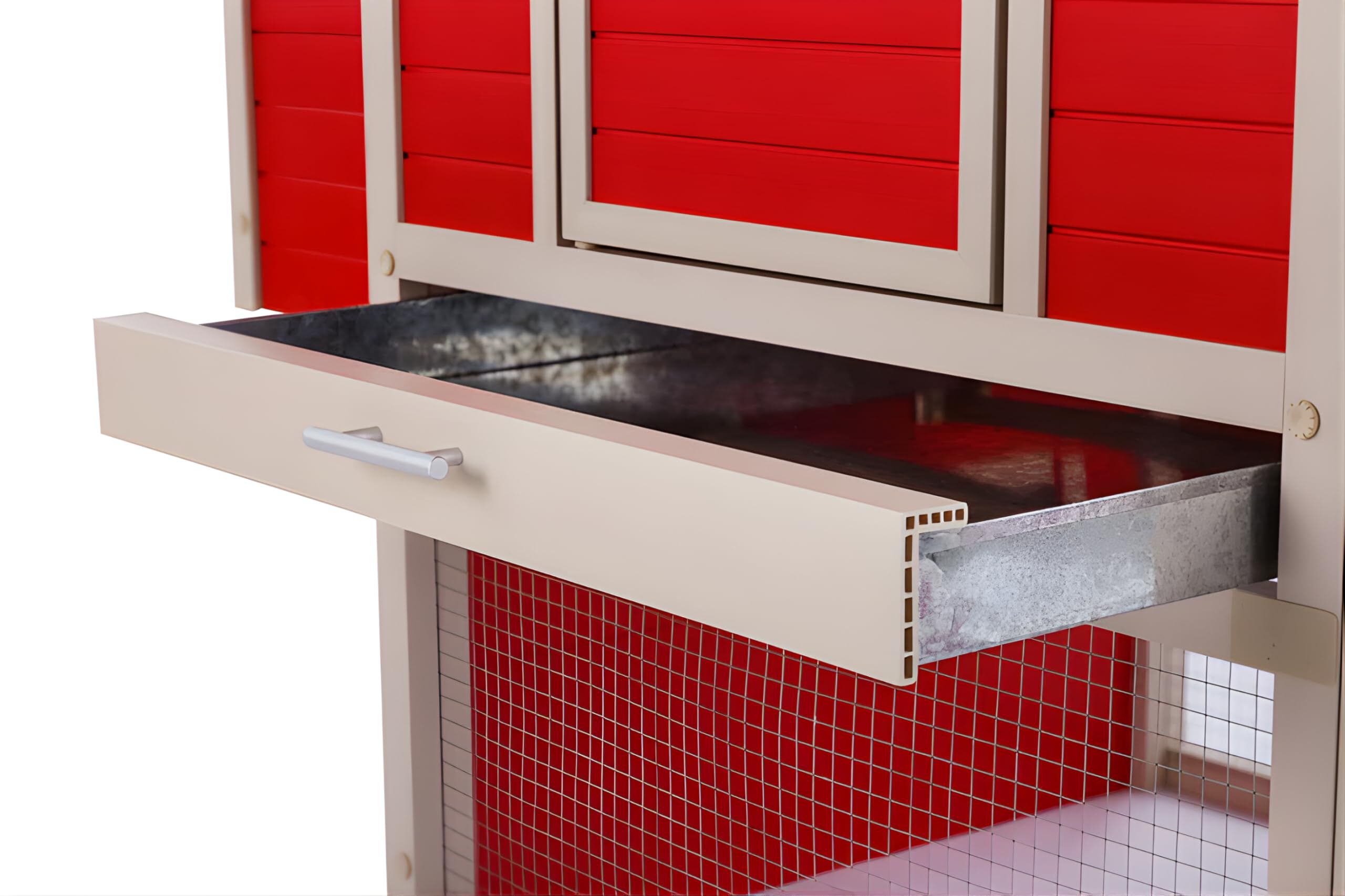 Gallinero Sonora con Parque para Exterior Capacidad 4-5 Aves - ECOFLEX Material sostenible y Duradero. F&aacute;cil Montaje, , large Imagen numero 5