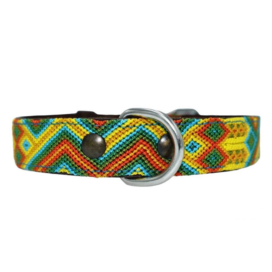LOYAL COLLAR DE PIEL ARTESANAL TALLA M PARA PERROS, , large Imagen numero 1