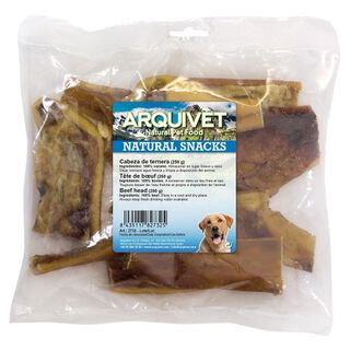 Cabeza para perros sabor Ternera