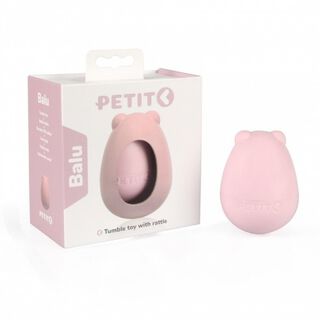 Juguete mordedor sonajero para perros color Rosa