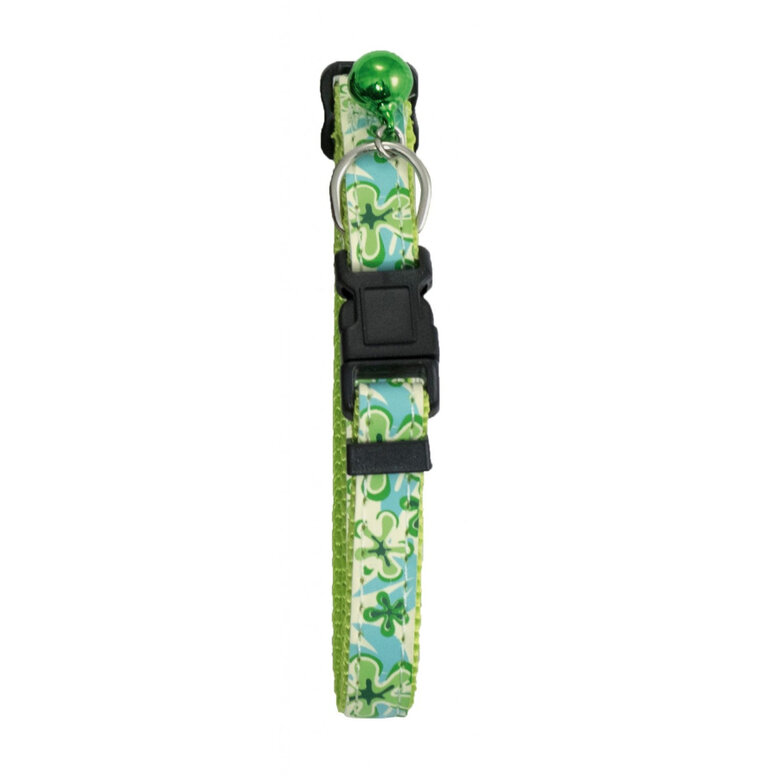 Nayeco Envy Spring Fun collar verde para gatos, , large image number null