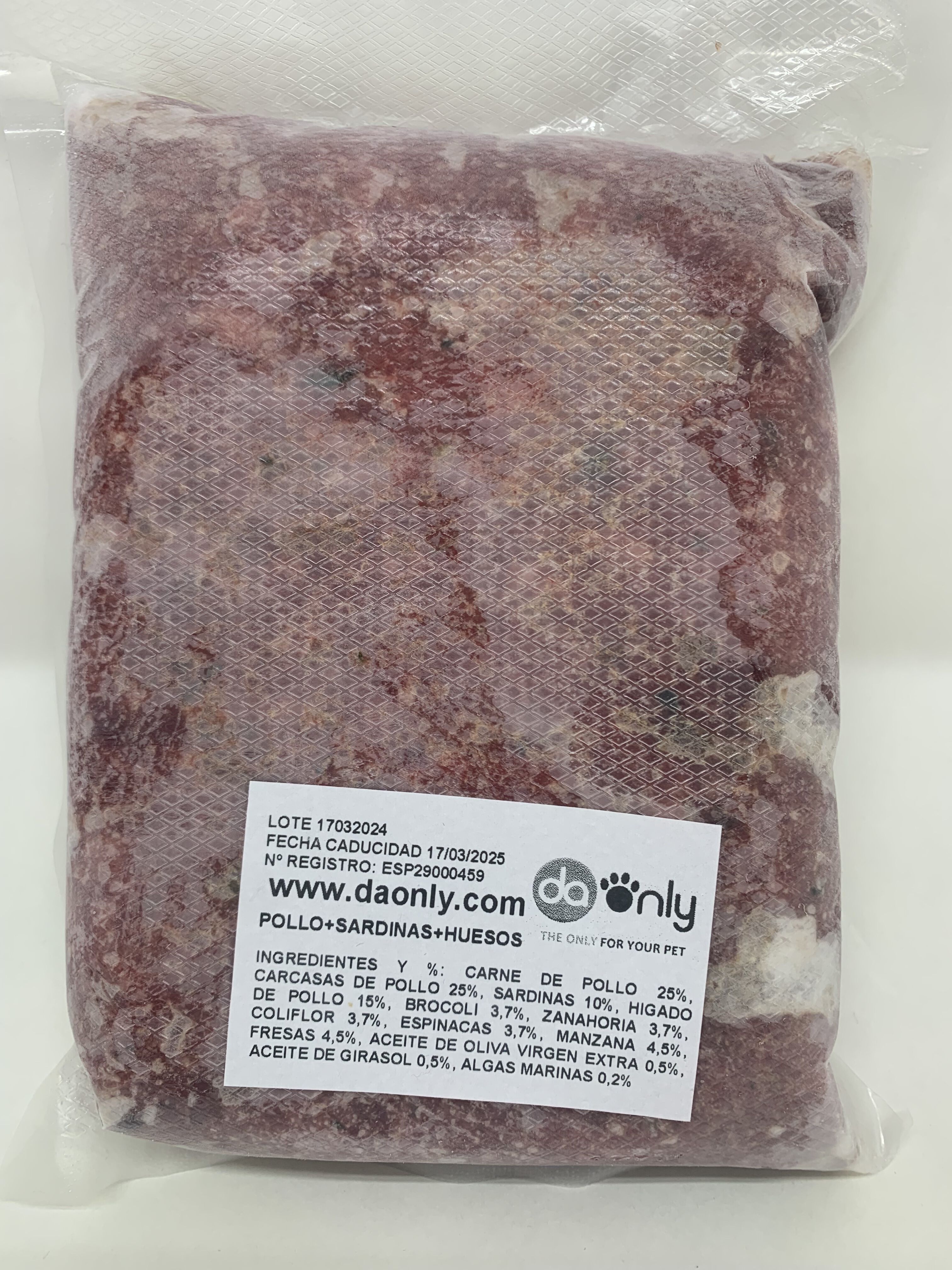 Men&uacute; Pollo y Sardinas con huesos para perros y gatos Pack 10 unidades, , large Imagen numero 4