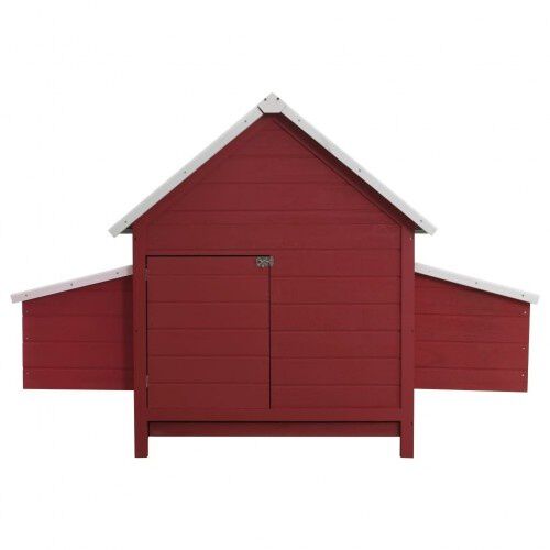 Gallinero de madera para gallinas color Rojo, , large Imagen numero 4