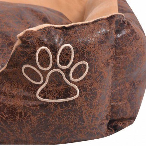 Cama/coj&iacute;n para perros color Marr&oacute;n, , large Imagen numero 10