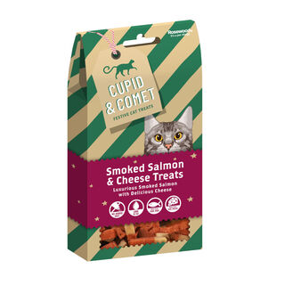 Rosewood Bocaditos Cupid & Comet de Salmón Ahumado con Queso para gatos