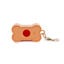 Balvi Dispensador bolsas perro Biscuit Color Naranja Para los paseos con tu mascota Con forma de galleta Pl&aacute;stico, , large indicador imagen numero 2