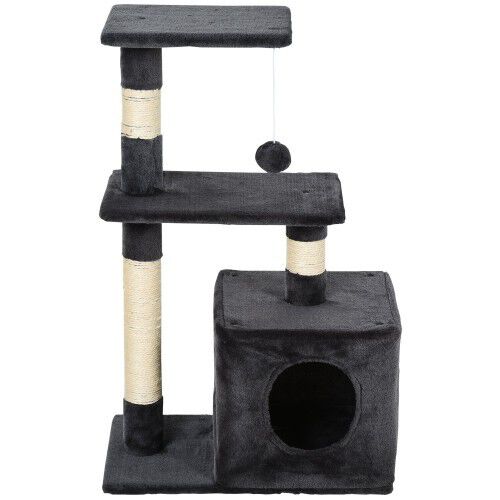 PawHut Rascador múltiples actividades color Gris Oscuro thumbnail