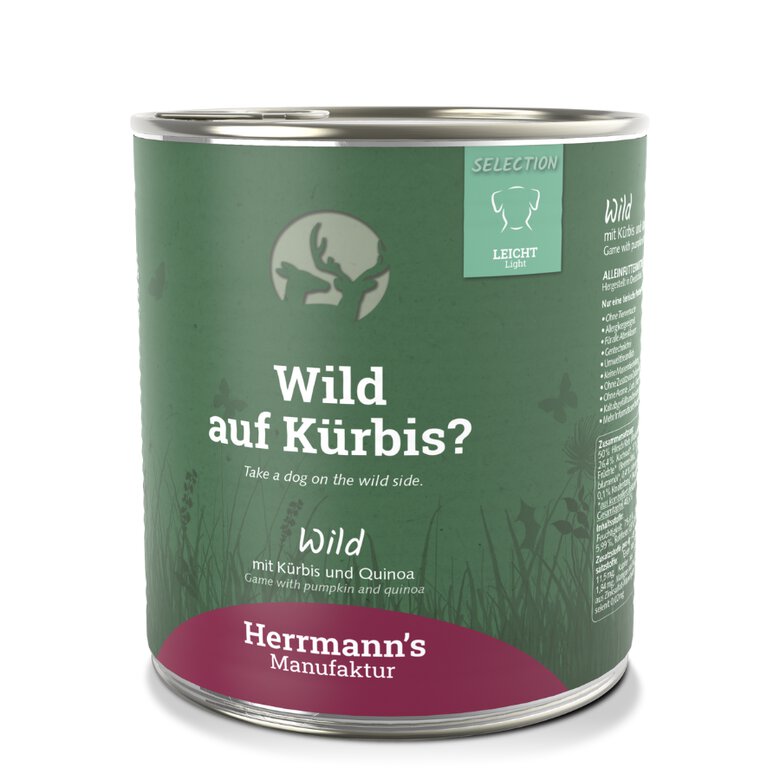 Selection Light Caza con calabaza y quinoa 15 x 150g