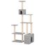 vidaXL &Aacute;rbol para gatos con postes de sisal &Aacute;rbol rascador Torre Juego Gatitos, , large indicador imagen numero 1