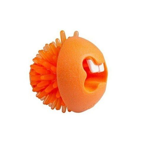 Rogz fred pelota portagolosinas naranja para perros, , large Imagen numero 1