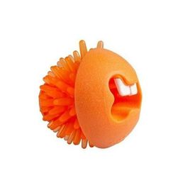 Rogz fred pelota portagolosinas naranja para perros