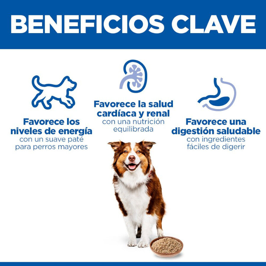 370 g Hill's Science Plan Mature 7+ Adult pollo lata para perros, , large Imagen numero 5